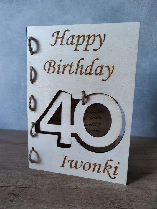 Prezent na 40 urodziny